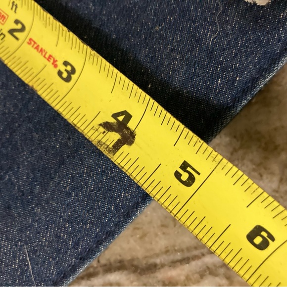 Y2K Steve Madden Small denim embroidered flowers purse handbag - Picture 12 of 16